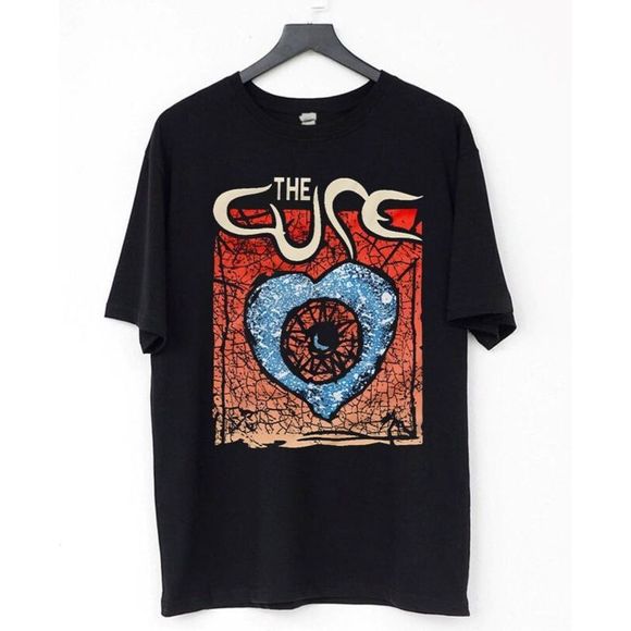 Gildan Other - Retro 1992 The Cure Wish Tour T-shirt The Cure Rock Band Tee